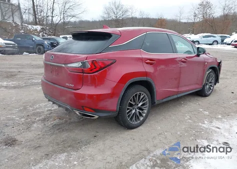 2020 Lexus Rx 350 F Sport Performance z USA, uszkodzony, nr VIN 2T2YZMDA3LC228132